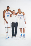 Kevin Durant, Scott Brooks, Russell Westbrook